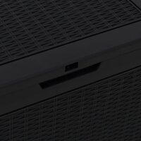 Tuinbox 55,5x43x53 cm polypropeen zwart 7