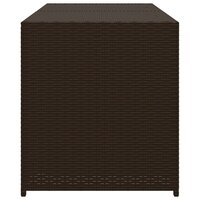 Tuinbox 283 L poly rattan bruin 5