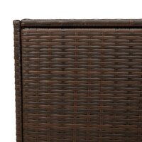 Tuinbox 283 L poly rattan bruin 9