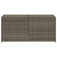 Tuinbox 283 L poly rattan grijs 4