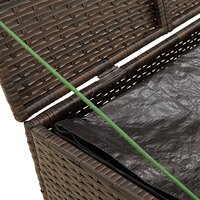 Tuinbox 291 L poly rattan bruin 8