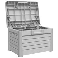 Kussenbox 73x50,5x46,5 cm polypropeen grijs 8