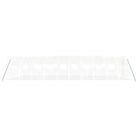 Tuinkas met stalen frame 40 m&sup2; 10x4x2 m wit 5