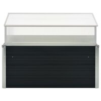 Tuinkas 100x100x77 cm gegalvaniseerd staal antraciet 3