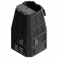 Compostbak 1000 L 93,3x93,3x146 cm zwart 3