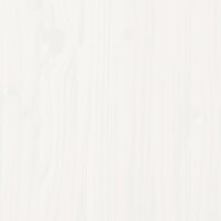 Compostbak 63,5x63,5x77,5 cm massief grenenhout wit 9