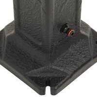 Waterzuil met kraan steen-look antracietkleurig 6