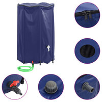 Watertank met kraan opvouwbaar 1000 L PVC 2