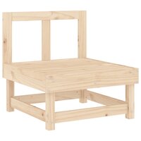 Middenbank met kussens massief grenenhout 6