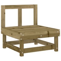 Middenbank met kussens ge&iuml;mpregneerd grenenhout 6