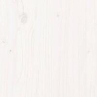 Tuinmiddenbank massief grenenhout wit 6