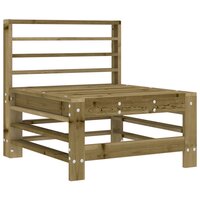 Middenbank met kussens ge&iuml;mpregneerd grenenhout 6