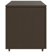 Tuinkast 110x55x60,5 cm poly rattan bruin 8