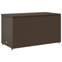 Tuinkast 110x55x60,5 cm poly rattan bruin 9