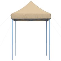 Partytent inklapbaar pop-up 200x200x306 cm beige 4