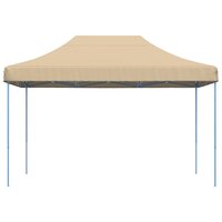 Partytent inklapbaar pop-up 410x279x315 cm beige 3