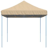 Partytent inklapbaar pop-up 410x279x315 cm beige 4