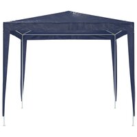 Partytent 2,5x2,5 m blauw 4