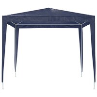Partytent 2,5x2,5 m blauw 5