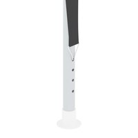 Partytent met wanden professioneel 90 g/m&sup2; 2,5x2,5 m antraciet 7