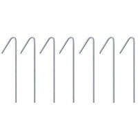 Partytent professioneel inklapbaar 2x2 m staal blauw 8