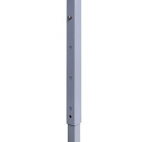 Partytent professioneel inklapbaar 2x2 m staal cr&egrave;me 4