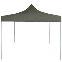 Partytent professioneel inklapbaar 2x2 m staal antraciet 2