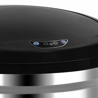 Prullenbak met automatische sensor 30 L roestvrij staal 6