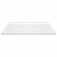 Douchebak met noppen 80x120x4 cm ABS wit 3