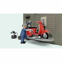 Playset Playmobil Vespa Retro Garage 5