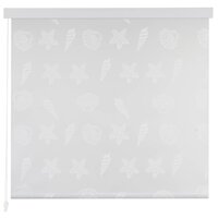 Rolgordijn voor douche 100x240 cm zeester 2