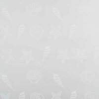 Rolgordijn voor douche 100x240 cm zeester 6