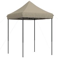 Partytent inklapbaar pop-up 200x200x306 cm taupe 5