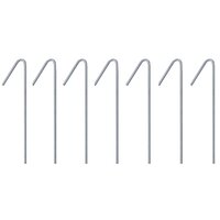 Partytent met 2 zijwanden inklapbaar 2x2 m staal blauw 8