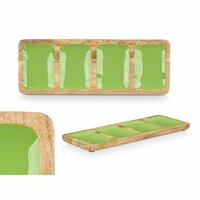 Dienblad met Vakjes GiftDecor MALI-941 G Groen 46 x 3 x 17 cm (6 Stuks) 3