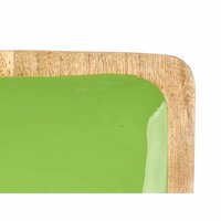 Dienblad met Vakjes GiftDecor MALI-941 G Groen 46 x 3 x 17 cm (6 Stuks) 5