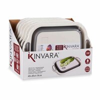 Snijplank Kinvara Z-017 Wit Grijs 29,8 x 5 x 40 cm (6 Stuks) 4