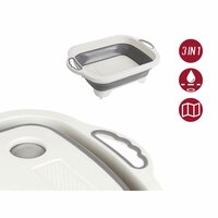 Snijplank Kinvara Z-017 Wit Grijs 29,8 x 5 x 40 cm (6 Stuks) 5