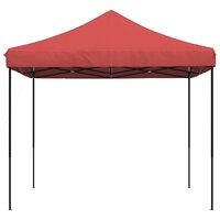 Partytent inklapbaar pop-up 292x292x315 cm bordeauxrood 4