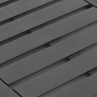 Tuintafel 78x55x38 cm kunststof antracietkleurig 4