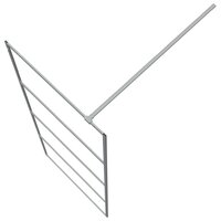 Inloopdouchewand 80x195 cm transparant ESG-glas zilverkleurig 5