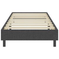 Boxspringframe stof grijs 100x200 cm 4