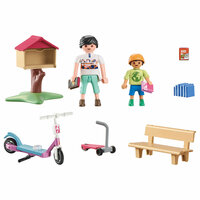 Playset Playmobil Color Motorfiets 25 Onderdelen 2
