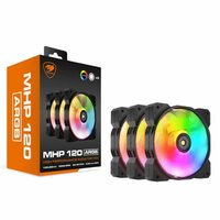 Case fan Cougar 3MMHP12A3.0001 &Oslash; 12 cm Zwart ARGB 3 Stuks (3 Stuks) 4
