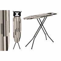 Strijkplank Kipit 18358 - CB-143 Wit Zwart Grijs Metaal Stof (4 Stuks) 2