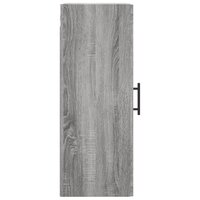 Hangkast 34,5x34x90 cm grijs sonoma eikenkleurig 8