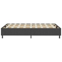 Boxspringframe stof grijs 120x200 cm 5