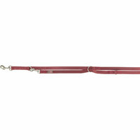 Verstelbare hondenriem Trixie Premium Rood 2