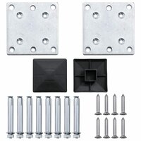 Schutting 180x105 cm HKC grijs 7