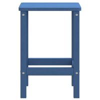 Tuintafel Adirondack 38x38x46 cm HDPE aquablauw 4